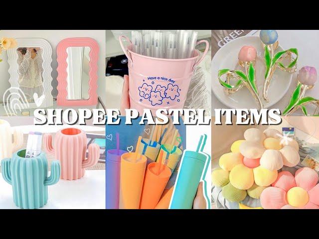 SHOPEE FINDS : Pastel Items 