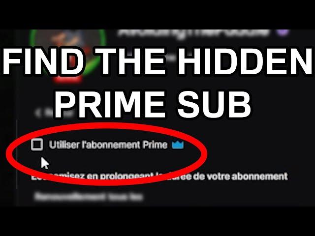 HOW TO TWITCH PRIME SUB - March 2024 Hidden Button