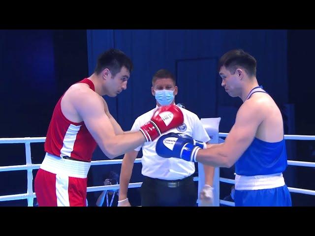 2021 ASBC Finals (+91kg) JALOLOV BAKHODIR (UZB) vs KAMSHIBEK KUNKABAYEV (KAZ)
