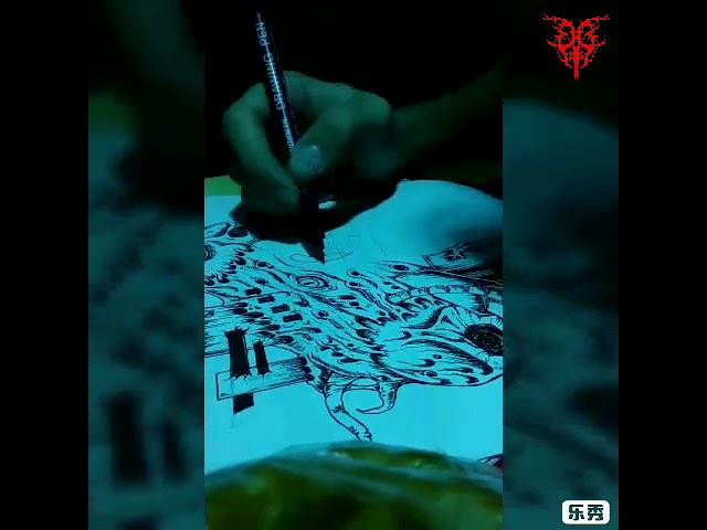 On Progres artwork brutal death metal by GG PRODUCTION