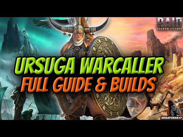 NEW CHAMPION URSUGA WARCALLER GAMEPLAY AND REVIEW | RAID SHADOW LEGENDS