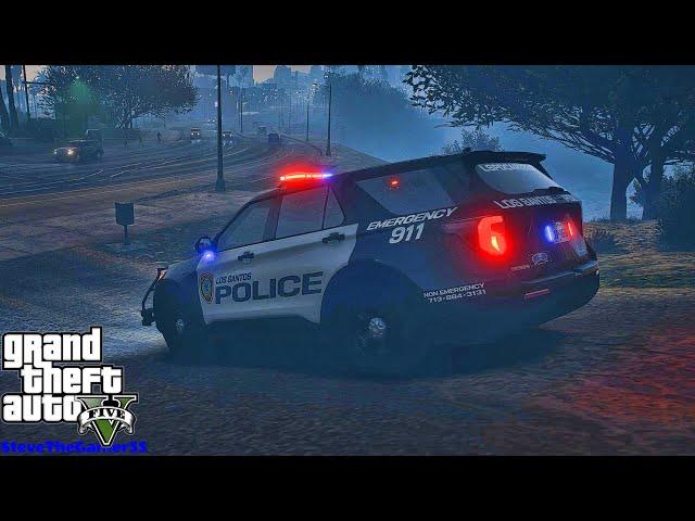 City Patrol| HPD|| GTA 5 Lspdfr Mod| 4K