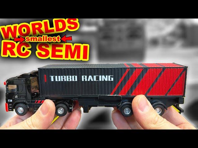WORLD'S smallest WORKING RC LORRY