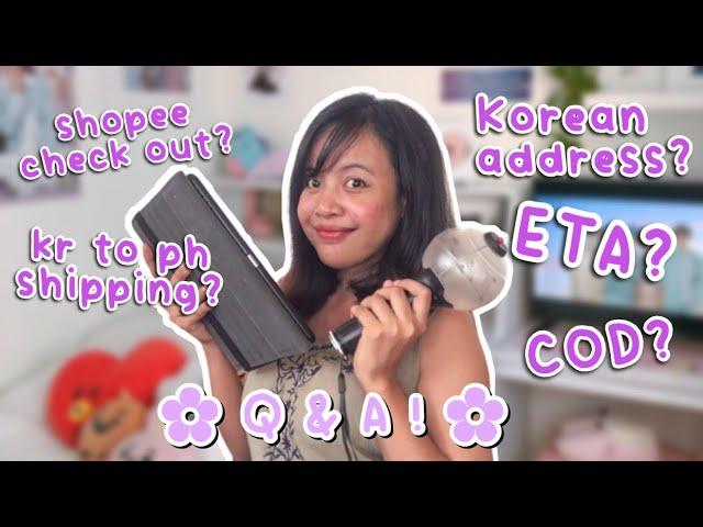 Q & A: KPOP Merch Shopping Edition | Korean Address rental, Shopee Checkout, ARMY Bomb, Albums etc.