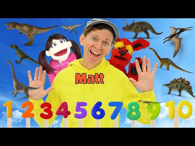 Dinosaurs | How Many Do You See? Song | Dream English Kids