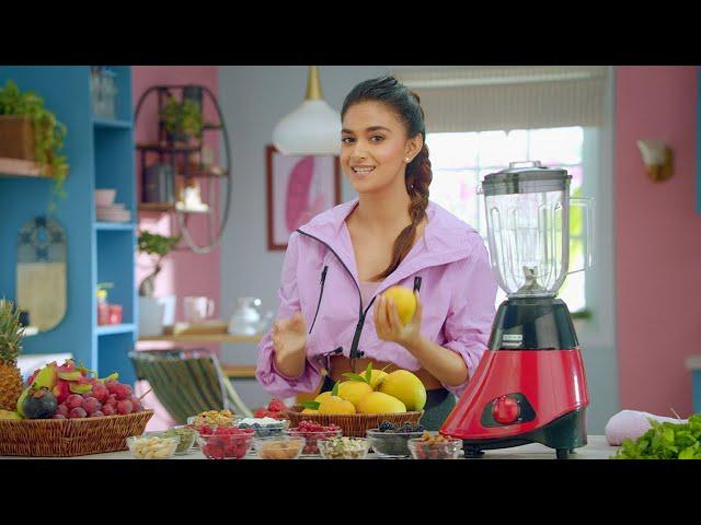 USHA Trienergy+ Mixer Grinder TVC featuring Keerthy Suresh | Best Mixer Grinder | English