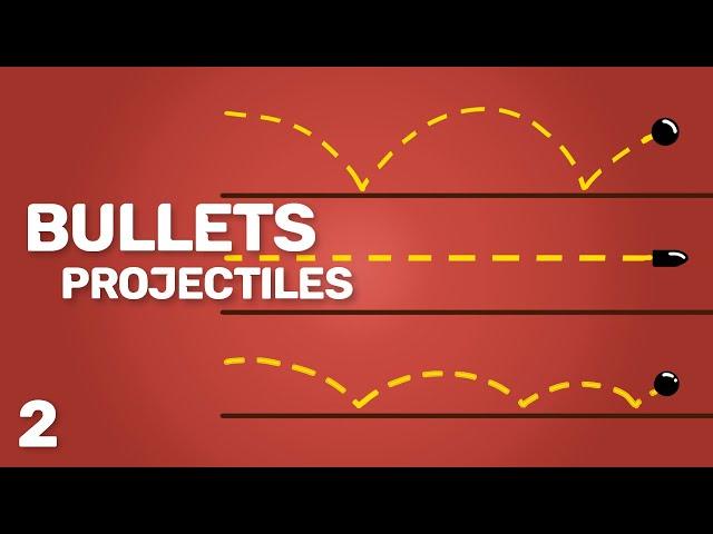 SHOOTING with BULLETS + CUSTOM PROJECTILES || Unity 3D Tutorial (#2)