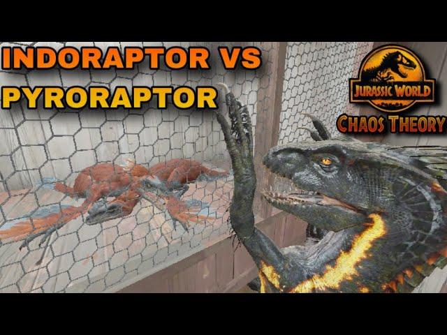 Pyroraptor Vs Indoraptor | Jurassic World Chaos Theory Concept Video