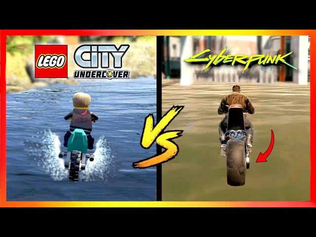 Lego City DEMOLISHES Cyberpunk 2077 