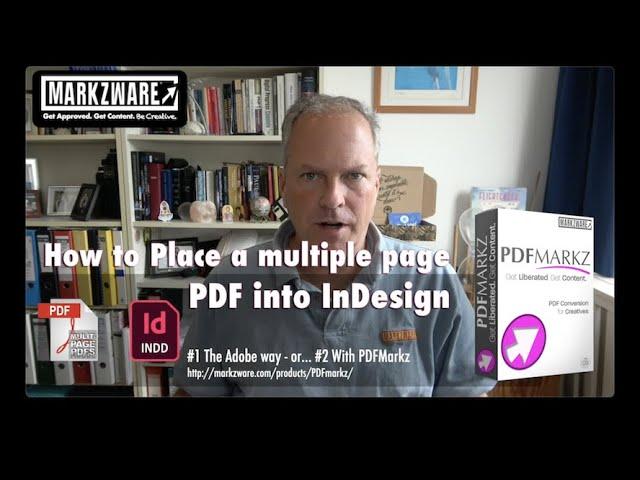 Multiple page PDF into InDesign