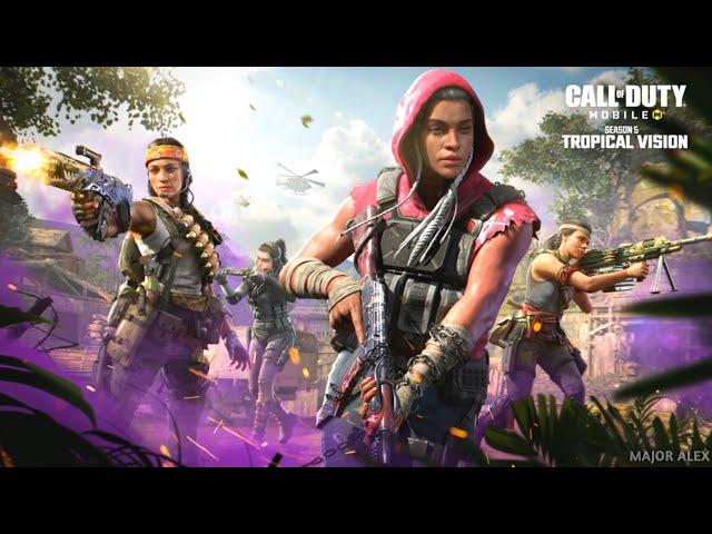 CALL OF DUTY MOBILE (2022) - OST - SEASON 5 TROPICAL VISION FULL THEME SONG [HQ]