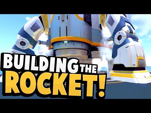 Subnautica - BUILDING THE NEPTUNE ROCKET! End Game Rocket Construction Gameplay & Updates!