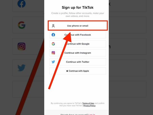 tiktok account create 2023 ||