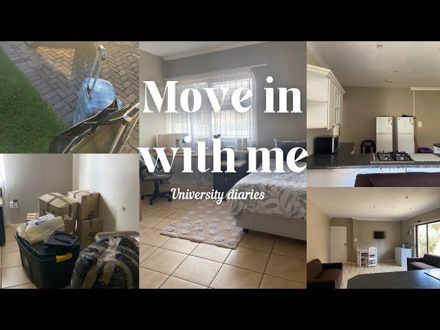 VLOG: Move in with me | Room tour | NMU off campus residence