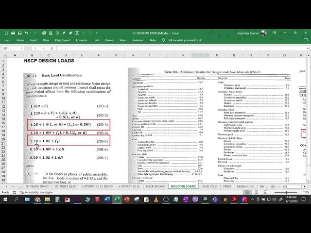 STAAD - Defining Load Combinations