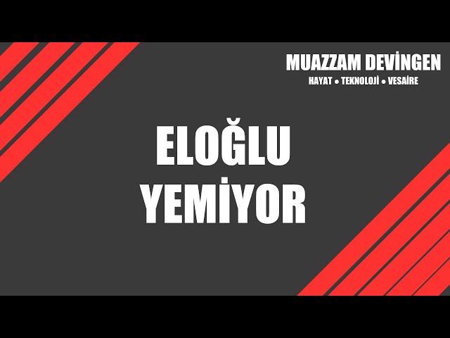 Eloğlu yemiyor! [MD0085]