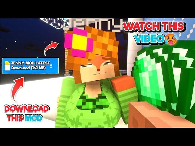 Install Jenny Mod V2 In Minecraft PE 1.21.50 || Play Jenny Mod In Minecraft PE