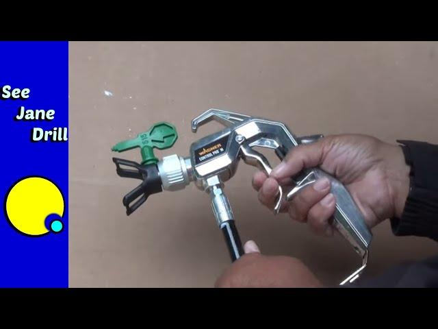 How to use an Airless Sprayer/How to Paint FAST