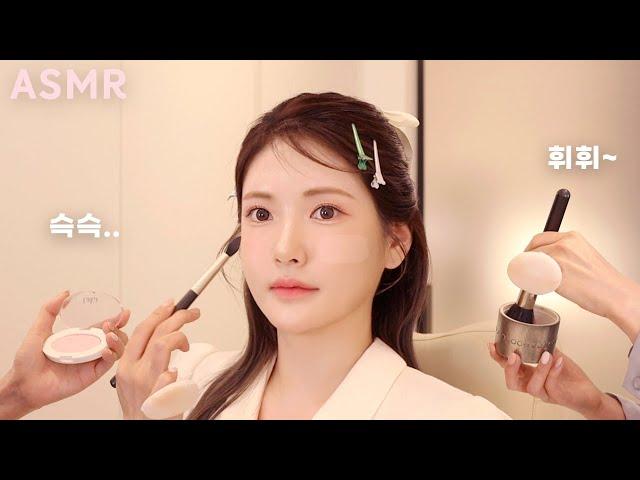 Makeup Shop ASMR | Doll-Like Wedding Makeup at Cheongdam Private Shop 