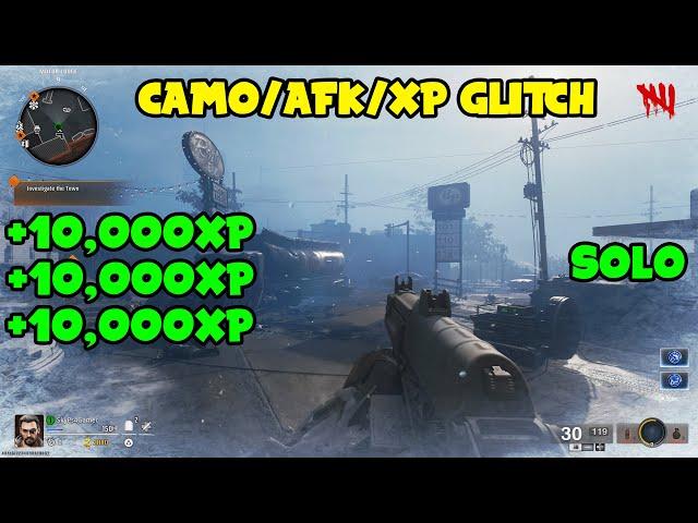 *NEW* SOLO UNLIMITED XP GLITCH / CAMO GLITCH COD BO6! AFK WITH ZOMBIES RIGHT NOW! (GOD MODE GLITCH)