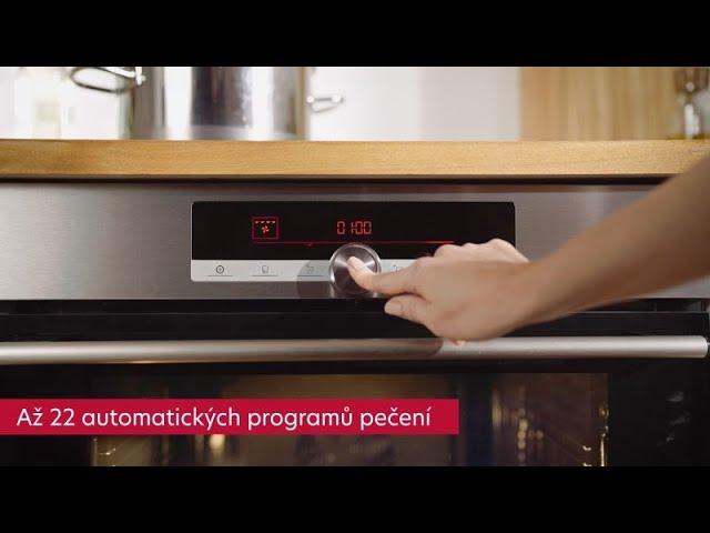 Multifunkční trouba MORA s funkcí páry – Automatické programy