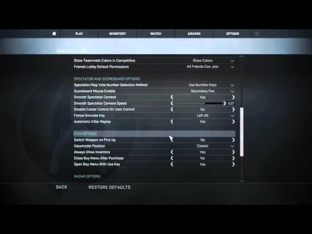 My CSGO Settings, Options, Binds, Config, Crosshair, and More