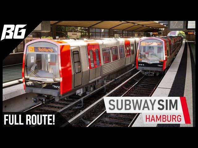 Realistic New Subway Simulator | SubwaySim Hamburg (MAX GFX)