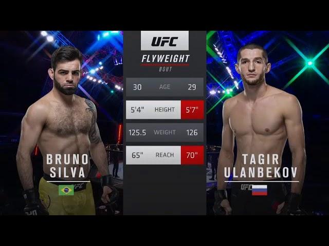 #tagir_ulanbekov tagir vs Silva #ufcfightisland