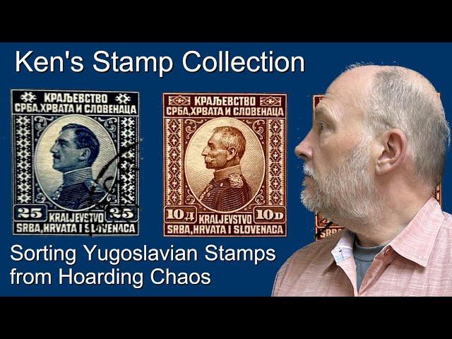 Sorting Yugoslavia Stamps from Hoarding Chaos