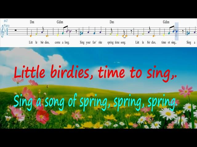 SPRING SPRING SPRING K-8 MUSIC