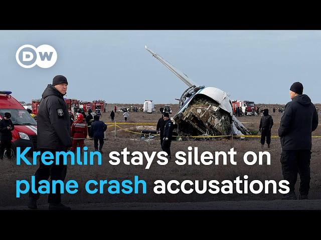 Speculation rises that Russian missile hit plane following Azerbaijan Airlines statement | DW News