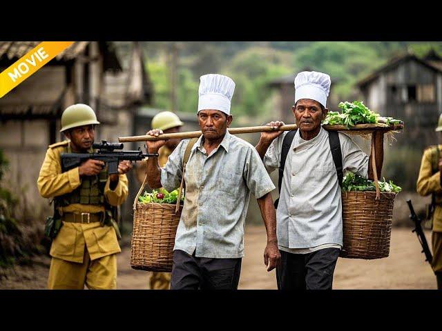 Anti-Japs Movie! Posing as a cook, Eighth Route soldier infiltrated enemy's camp and wiped them out.