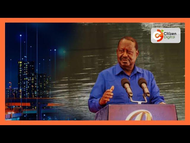 Raila Odinga now says the government should declare floods a national disaster