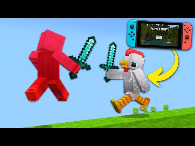 I 1v1ed The BEST Minecraft Nintendo Switch Player