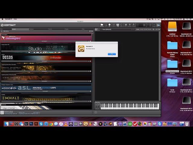 How to add Libraries in Kontakt when you get  "no library found"