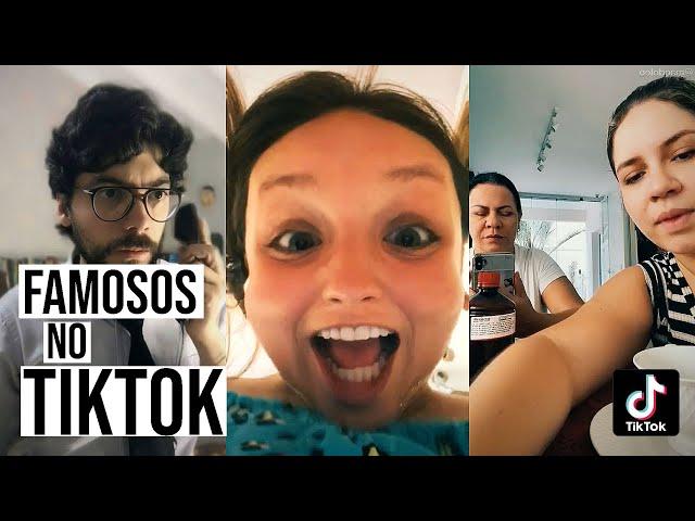 OS FAMOSOS TAMBÉM ESTÃO NO TIKTOK | VEJA AQUI SEUS MAIORES MICOS! #2