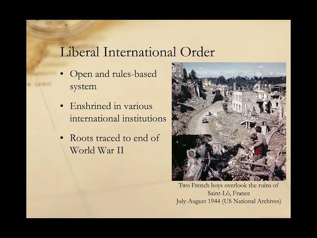 The Liberal International Order