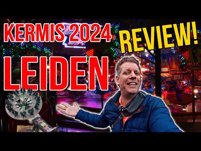 Welke attracties staan er dit jaar?!? Kermis Leiden 2024 REVIEW - Leidens ontzet!