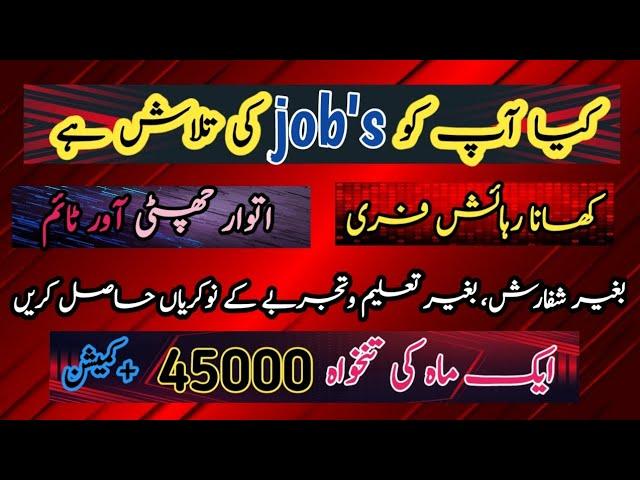 jobs in lahore|jobs in lahore 2024| lahore jobs|lahore jobs 2024|job in lahore| jobs vacancy 2024