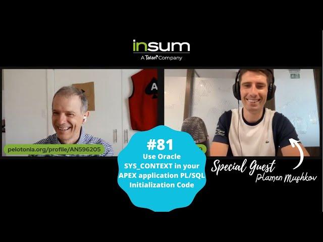 APEX Instant Tips #81: Use Oracle SYS_CONTEXT in your APEX Application PL/SQL Initialization Code