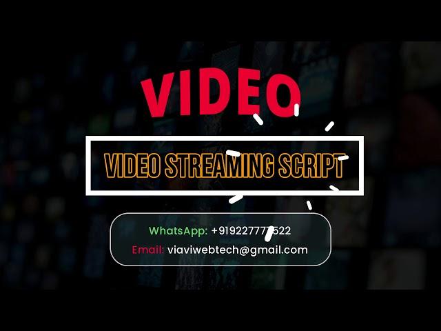 Video Streaming Portal & Android App Source Code | Viavi Webtech | Viaviweb | Codecanyon | Envato