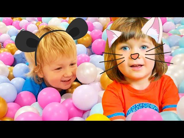  Bianca und Karl spielen Fangen – Lustige Spiele für Kinder! Ich heiße Bianca