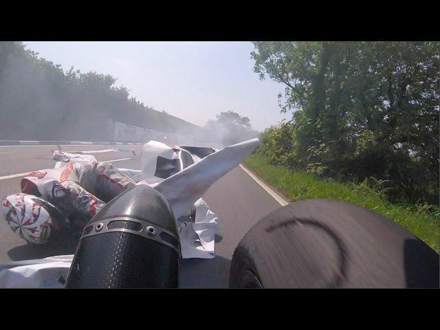 TT Crash - James Cowton - Horst Saiger POV - Recticel doing its job.