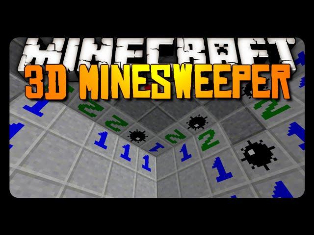 Minecraft: 3D MINESWEEPER! (6 Sided, No Edges)