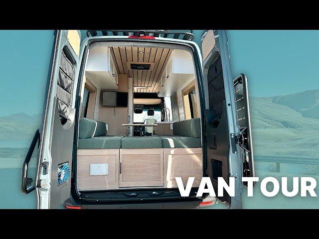 This Van is NICER Than Most Homes | VAN TOUR AWD SPRINTER