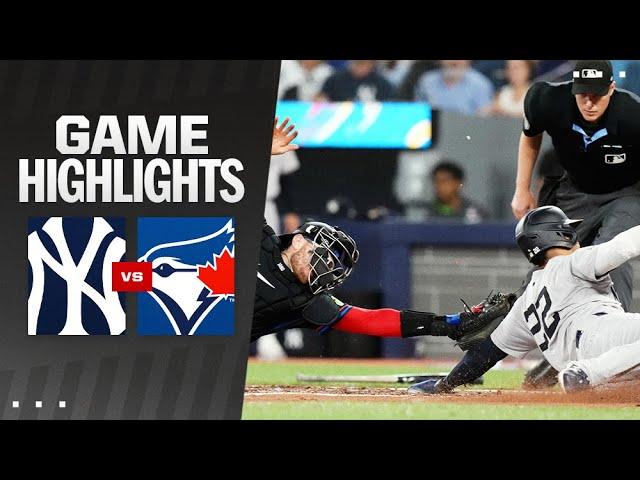 Yankees vs. Blue Jays Game Highlights (6/28/24) | MLB Highlights