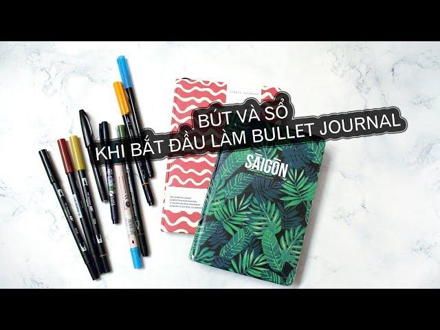 [Review] BÚT VÀ SỔ KHI MỚI BẮT ĐẦU LÀM BULLET JOURNAL