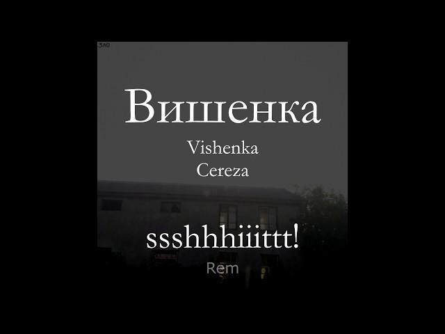 вишенка |Vishenka| - ssshhhiiittt! (sub español)