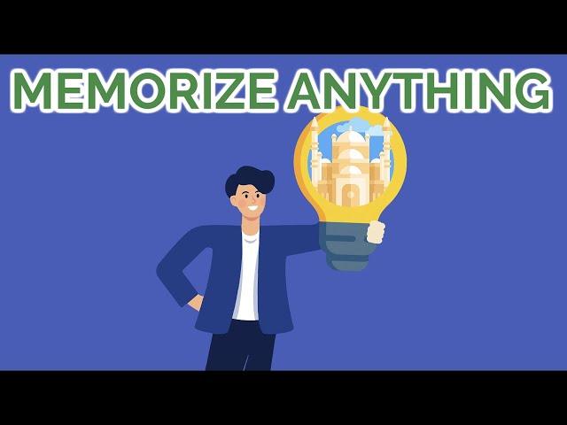 How to Memorize Anything (Memory Palace Technique) #SHORTS