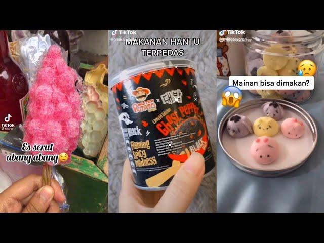 MAKANAN HANTU TERPEDAS || TIKTOK MAKANAN DAN MINUMAN VIRAL 